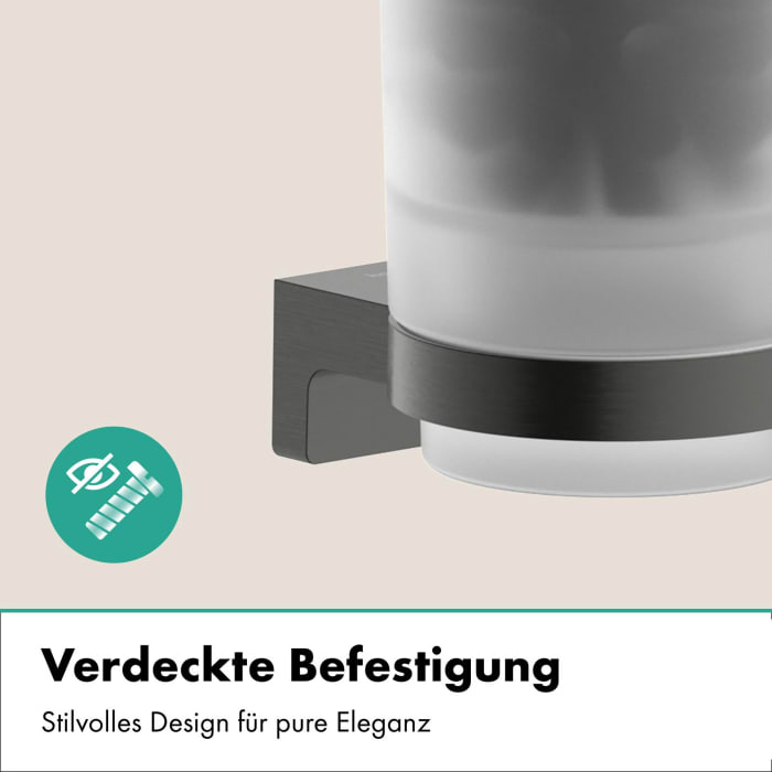 hansgrohe AddStoris S Toilettenbürstenhalter für Wandmontage