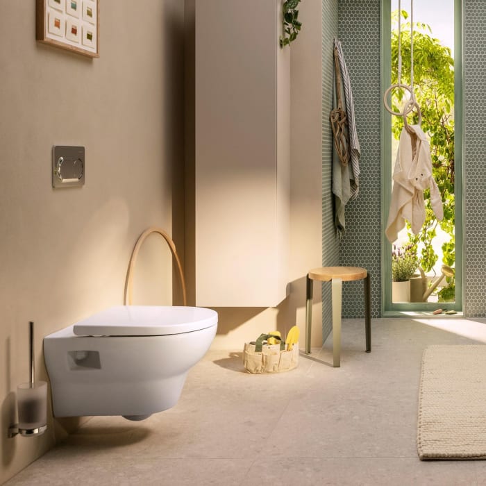 hansgrohe AddStoris S Toilettenbürstenhalter für Wandmontage