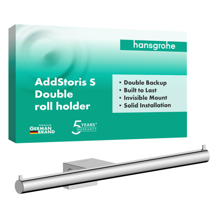 hansgrohe AddStoris S Doppelpapierrollenhalter