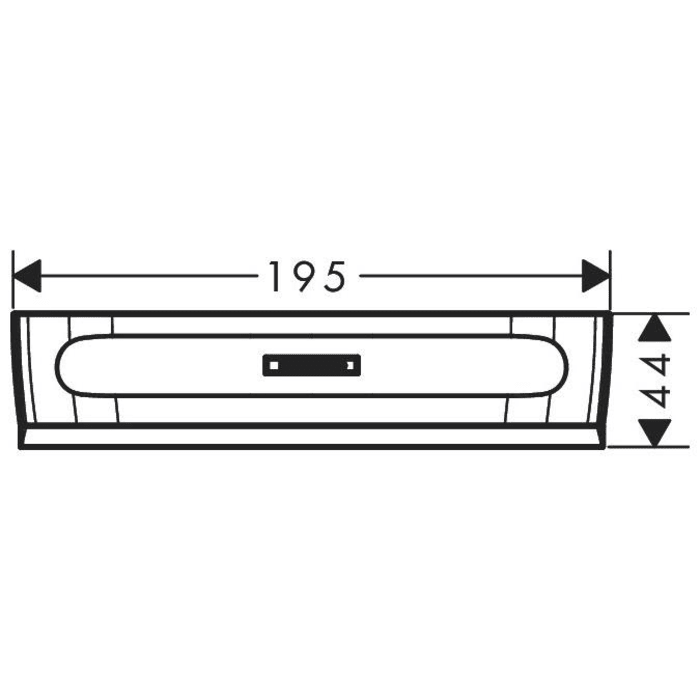 hansgrohe WallStoris Duschabzieher