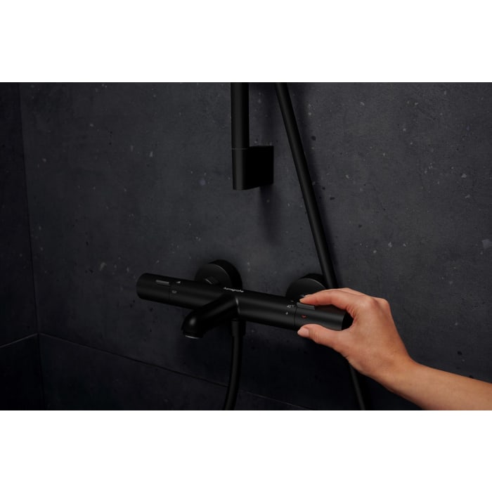 hansgrohe Ecostat Fine Wannenthermostat Aufputz