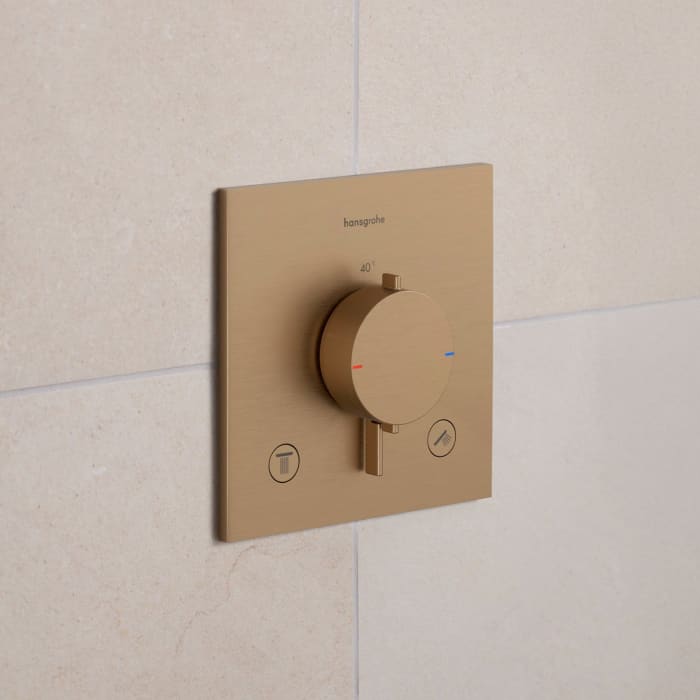 hansgrohe Ecostat Comfort E Thermostat Unterputz für 2 Funktionen