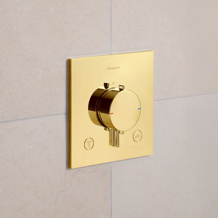 hansgrohe Ecostat Comfort E Thermostat Unterputz für 2 Funktionen