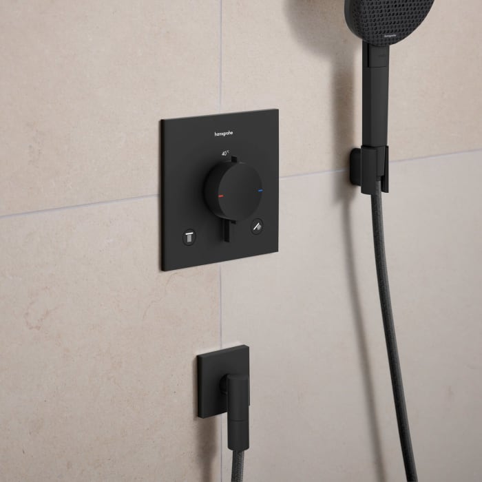 hansgrohe Ecostat Comfort E Thermostat Unterputz für 2 Funktionen