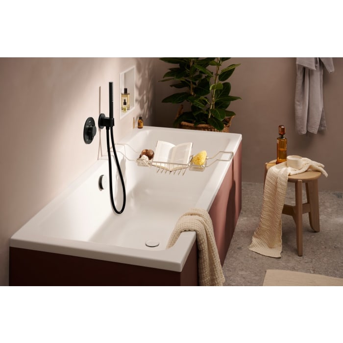 hansgrohe Ecostat Comfort S Thermostat Unterputz für 2 Funktionen mit integrierter Sicherungskombination nach EN1717