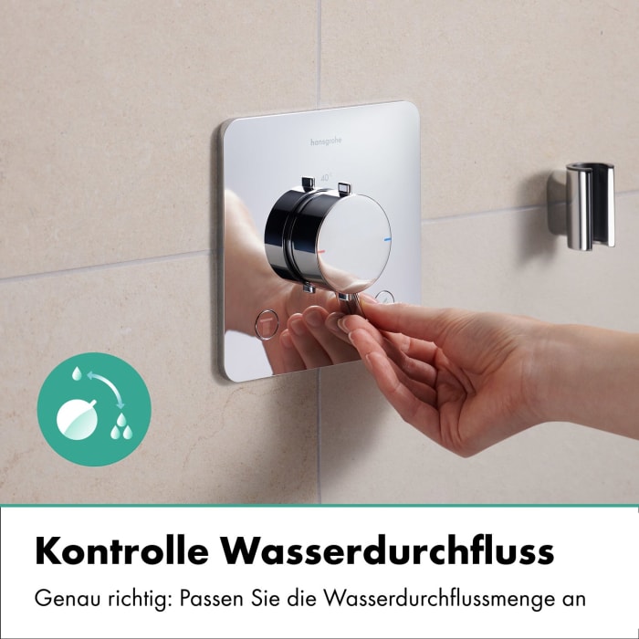 hansgrohe Ecostat Comfort Q Thermostat Unterputz für 2 Funktionen