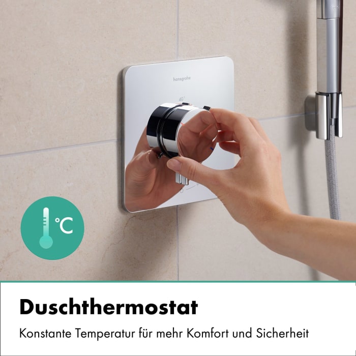 hansgrohe Ecostat Comfort Q Thermostat Unterputz für 1 Funktion