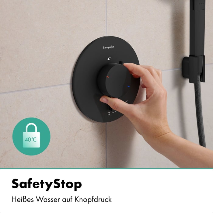 hansgrohe Ecostat Comfort S Thermostat Unterputz für 1 Funktion