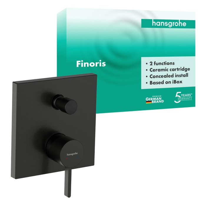 hansgrohe Finoris Einhebel-Wannenarmatur Unterputz