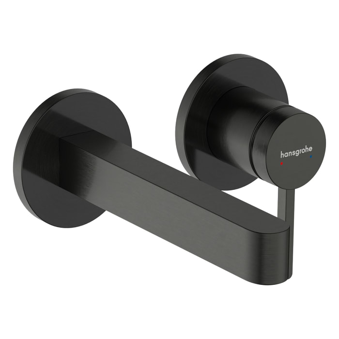 hansgrohe Finoris Einhebel-Waschtischarmatur Unterputz für Wandmontage mit Auslauf 16,8 cm