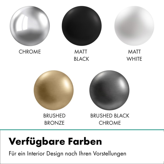 hansgrohe Finoris Einhebel-Waschtischarmatur 110 CoolStart mit Zugstangen-Ablaufgarnitur