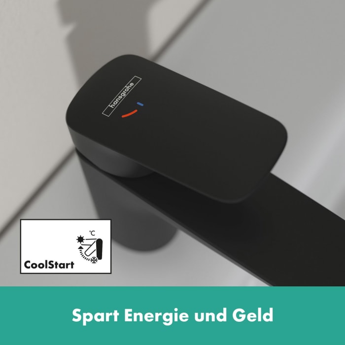 hansgrohe Logis Einhebel-Waschtischmischer 100 CoolStart ohne Ablaufgarnitur