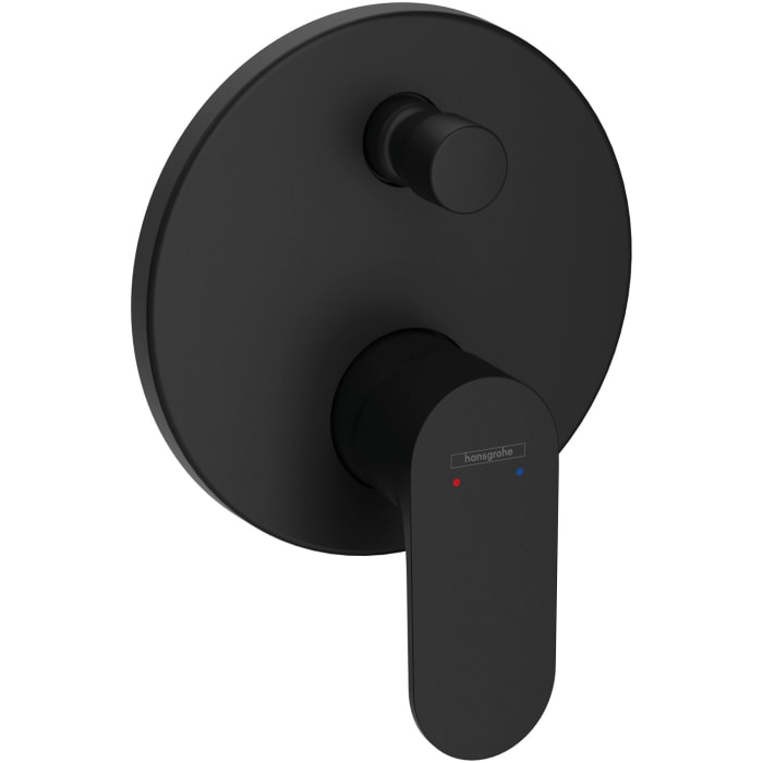 hansgrohe Rebris S Einhebel-Wannenarmatur Unterputz mit integrierter Sicherungskombination für iBox universal