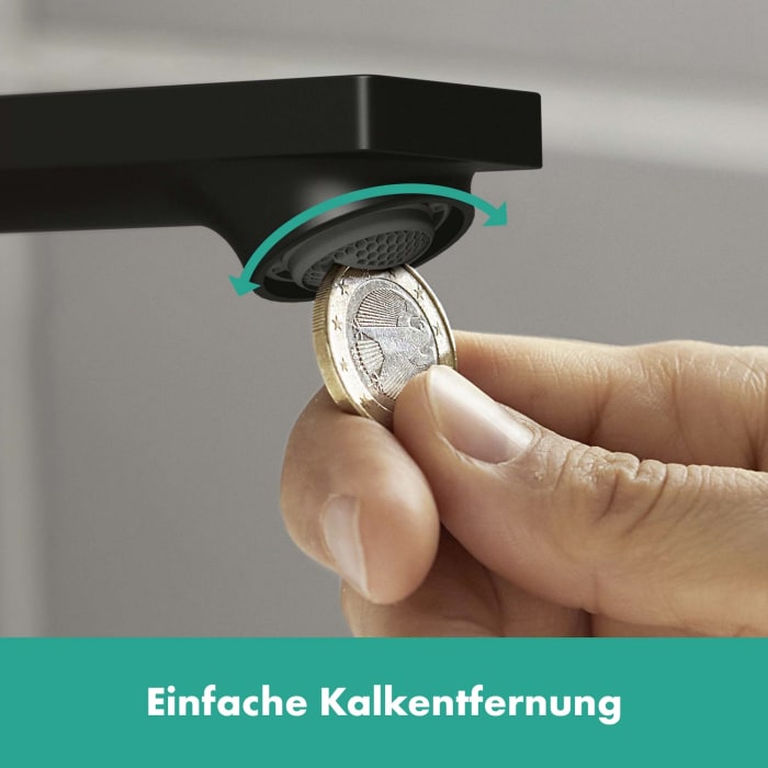 hansgrohe Rebris E Einhebel-Waschtischarmatur 110 CoolStart ohne Ablaufgarnitur