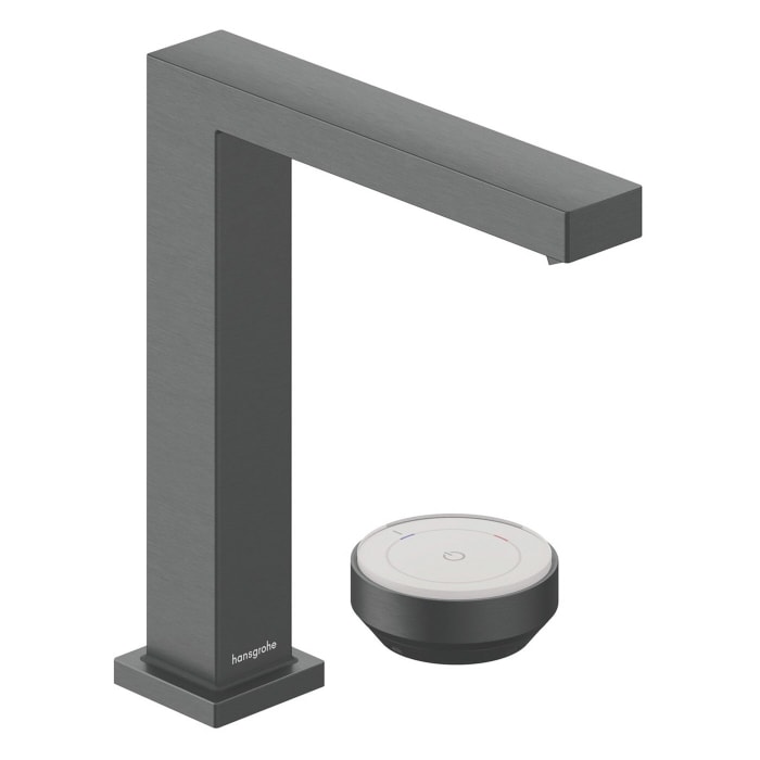 hansgrohe Tecturis E 2-Loch Waschtischarmatur 150 CoolStart wassersparend+ mit Ablaufgarnitur