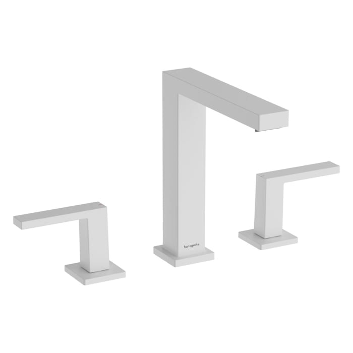 hansgrohe Tecturis E 3-Loch Waschtischarmatur 150 wassersparend+ mit Push-Open Ablaufgarnitur