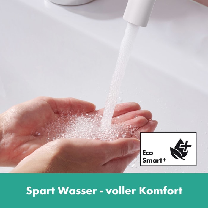 hansgrohe Tecturis S Einhebel-Waschtischarmatur 240 Fine CoolStart wassersparend+ für Aufsatzwaschtische ohne Ablaufgarnitur