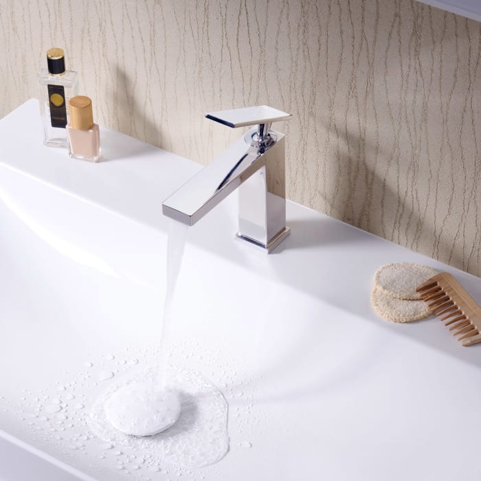 hansgrohe Tecturis E Einhebel-Waschtischarmatur 110 CoolStart wassersparend+ ohne Ablaufgarnitur
