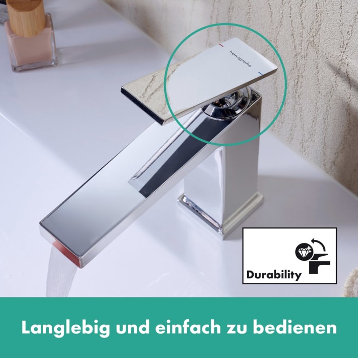 hansgrohe Tecturis E Einhebel-Waschtischarmatur 110 wassersparend+ ohne Ablaufgarnitur