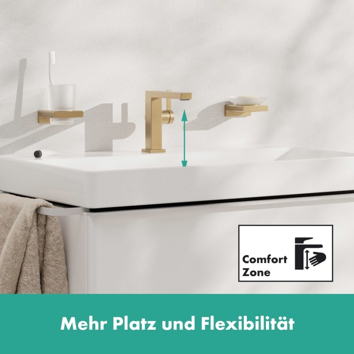 hansgrohe Tecturis E Einhebel-Waschtischarmatur 110 Fine CoolStart wassersparend+ ohne Ablaufgarnitur