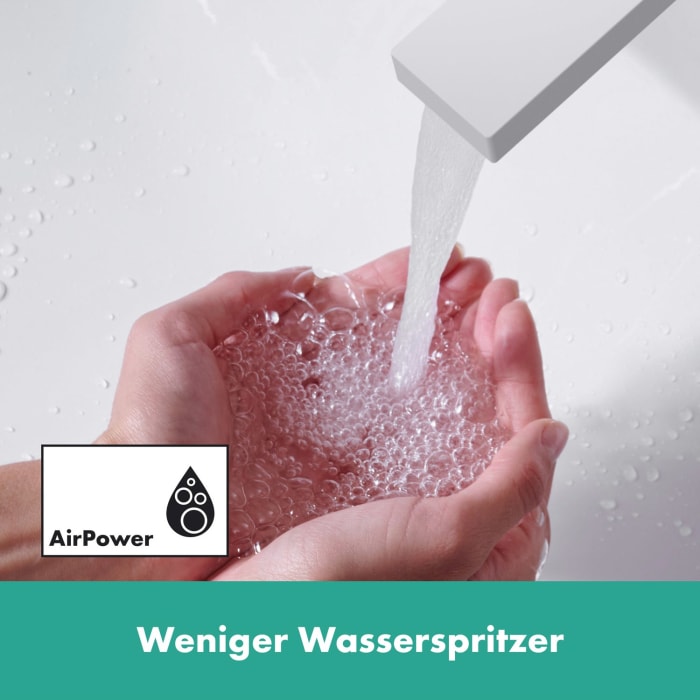 hansgrohe Tecturis E Einhebel-Waschtischarmatur 150 Fine CoolStart wassersparend+ ohne Ablaufgarnitur
