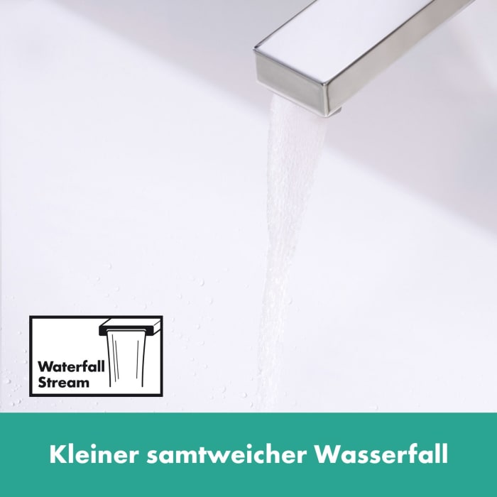 hansgrohe Tecturis E Einhebel-Waschtischarmatur 240 Fine CoolStart wassersparend+ für Aufsatzwaschtische ohne Ablaufgarnitur