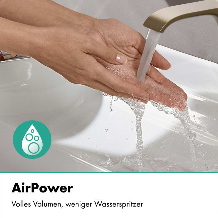 hansgrohe Vivenis Einhebel-Waschtischarmatur 250 mit Zugstangen-Ablaufgarnitur