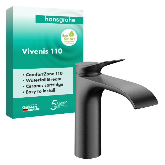hansgrohe Vivenis Einhebel-Waschtischarmatur 110 ohne Ablaufgarnitur