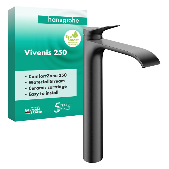 hansgrohe Vivenis Einhebel-Waschtischarmatur 250 ohne Ablaufgarnitur
