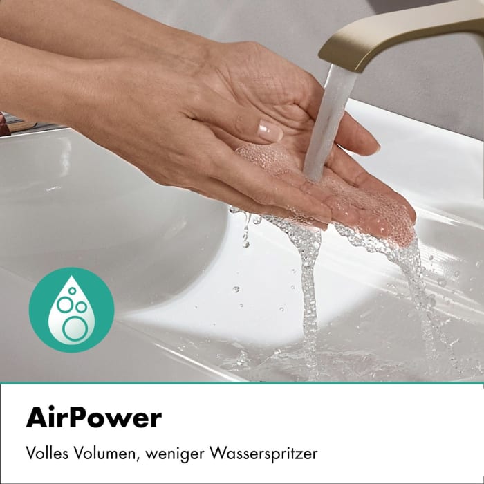 hansgrohe Vivenis Standventil 80 mit Hebelgriff, ohne Ablaufgarnitur