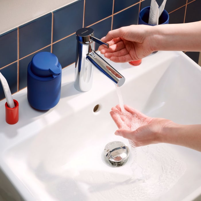 hansgrohe Zesis S Einhebel-Waschtischarmatur 100 CoolStart ohne Ablaufgarnitur