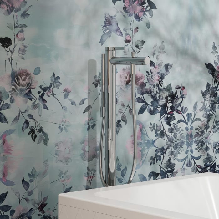 hansgrohe Zesis S Einhebel-Wannenarmatur bodenstehend