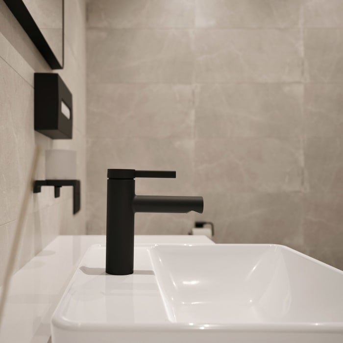 hansgrohe Zesis S Einhebel-Waschtischarmatur 70 CoolStart mit Push-Open Ablaufgarnitur