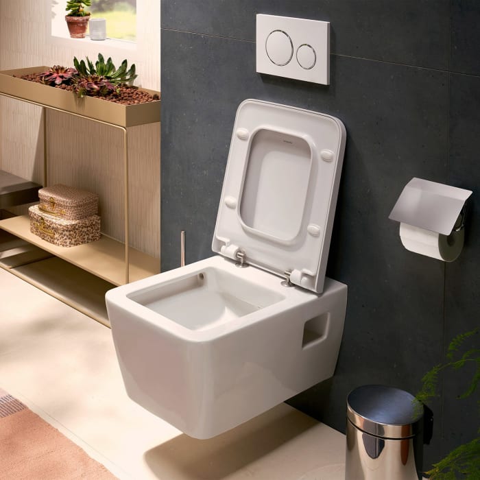 hansgrohe EluPura Original Q Wand WC 540 AquaChannel Flush, SmartClean