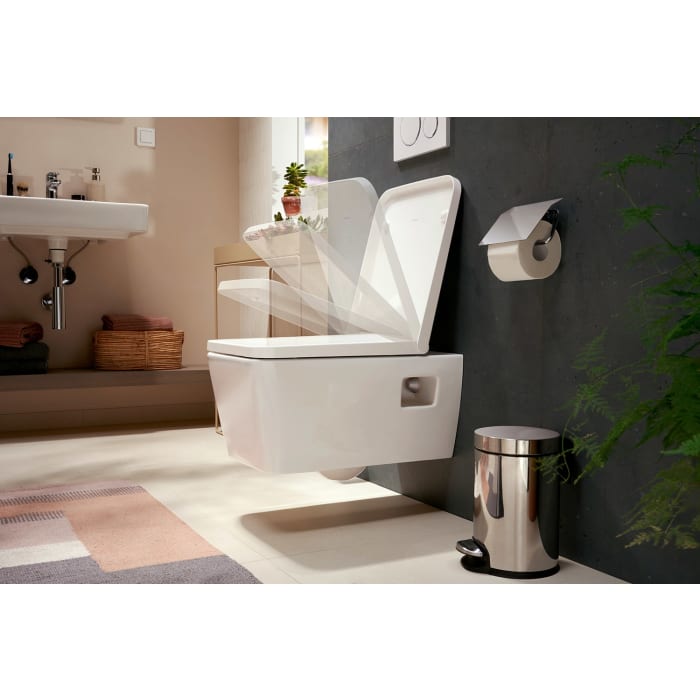 hansgrohe EluPura Original Q Wand WC 540 AquaChannel Flush, HygieneEffect