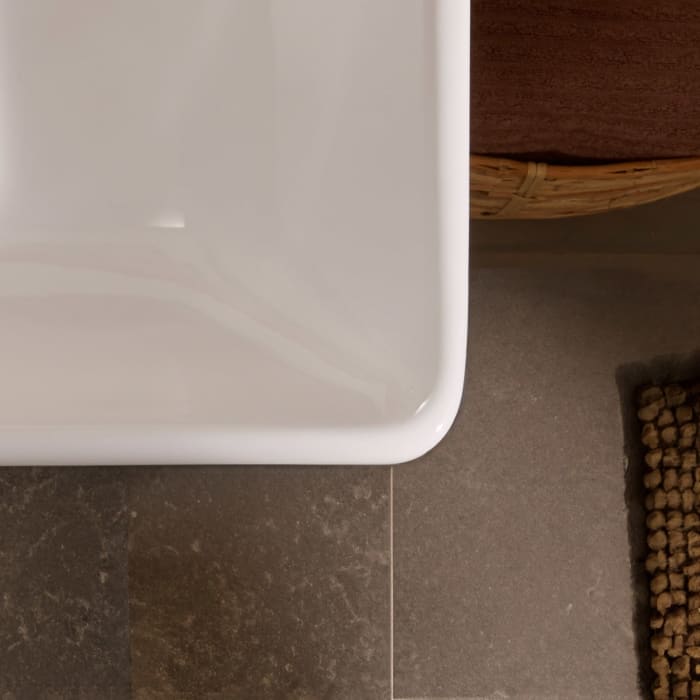 hansgrohe Xanuia Q Handwaschbecken 450/340 mit Hahnloch und Überlauf