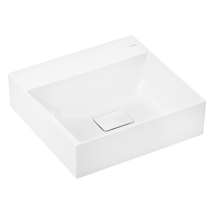 hansgrohe Xevolos E Aufsatz-Handwaschbecken 50 x 48 cm ohne Hahnloch ohne Überlauf