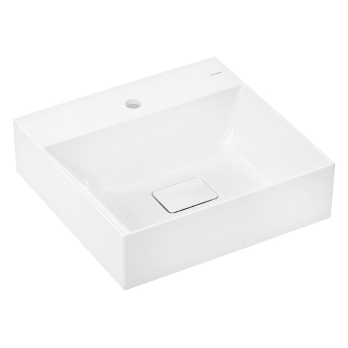 hansgrohe Xevolos E Handwaschbecken 50 x 48 cm mit Hahnloch ohne Überlauf