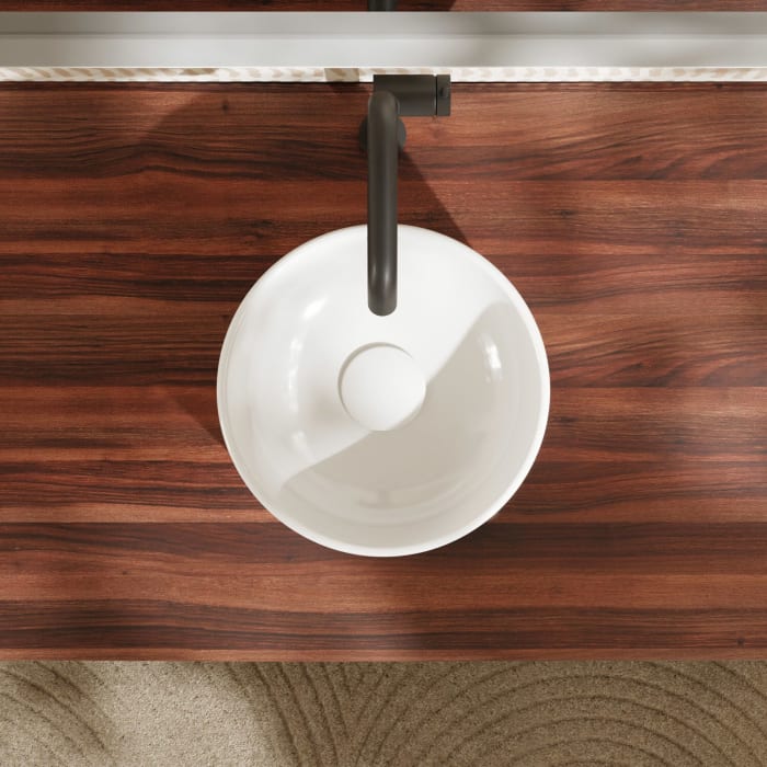 hansgrohe Xuniva S Aufsatzwaschtisch rund Ø 30 cm, mit SmartClean