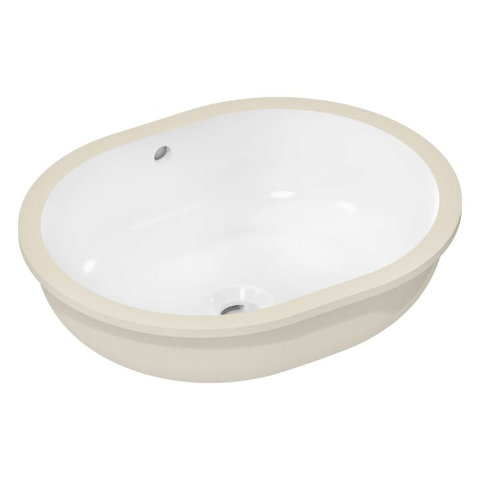 hansgrohe Xuniva U Unterbauwaschtisch 45x 35 cm, mit Überlauf