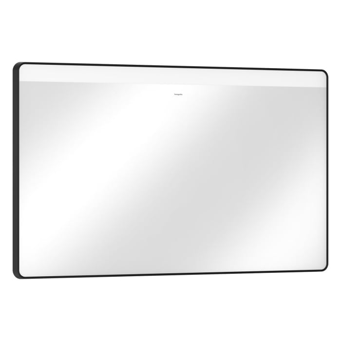hansgrohe Xarita Lite Q Spiegel mit horizontaler LED-Beleuchtung 1200/30 für Wandschalter