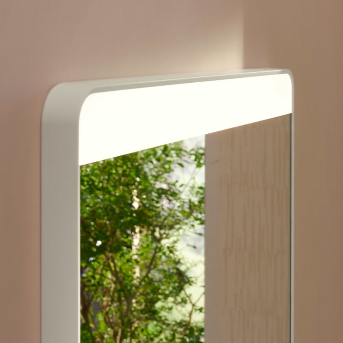 hansgrohe Xarita Lite Q Spiegel mit horizontaler LED-Beleuchtung 500/30 für Wandschalter