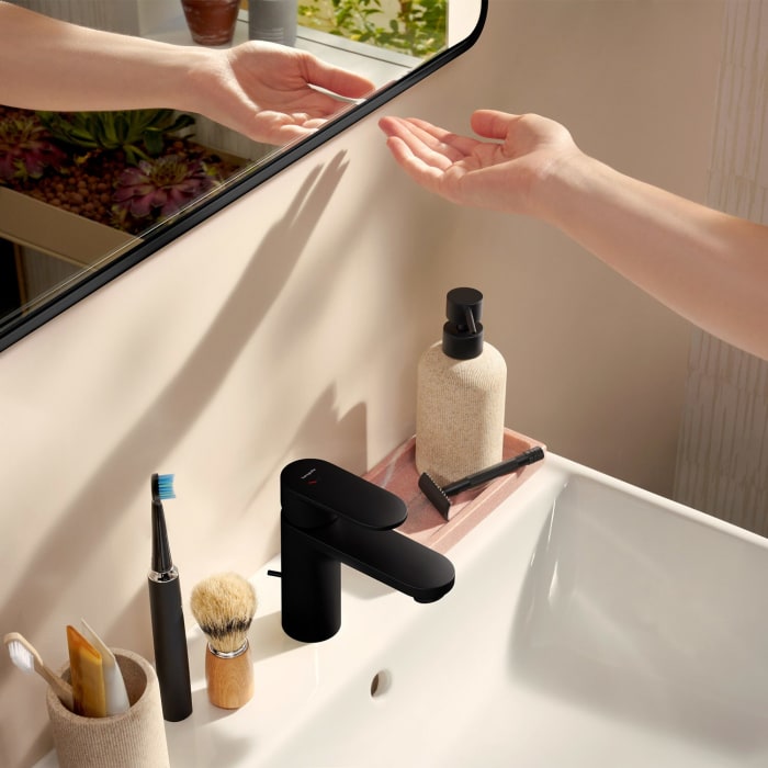 hansgrohe Xarita Lite Q Spiegel mit seitlicher LED-Beleuchtung 1200/30 IR-Sensor