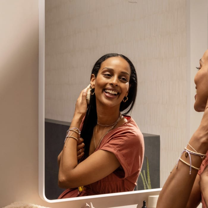 hansgrohe Xarita Lite Q Spiegel mit horizontaler LED-Beleuchtung 800/30 IR-Sensor