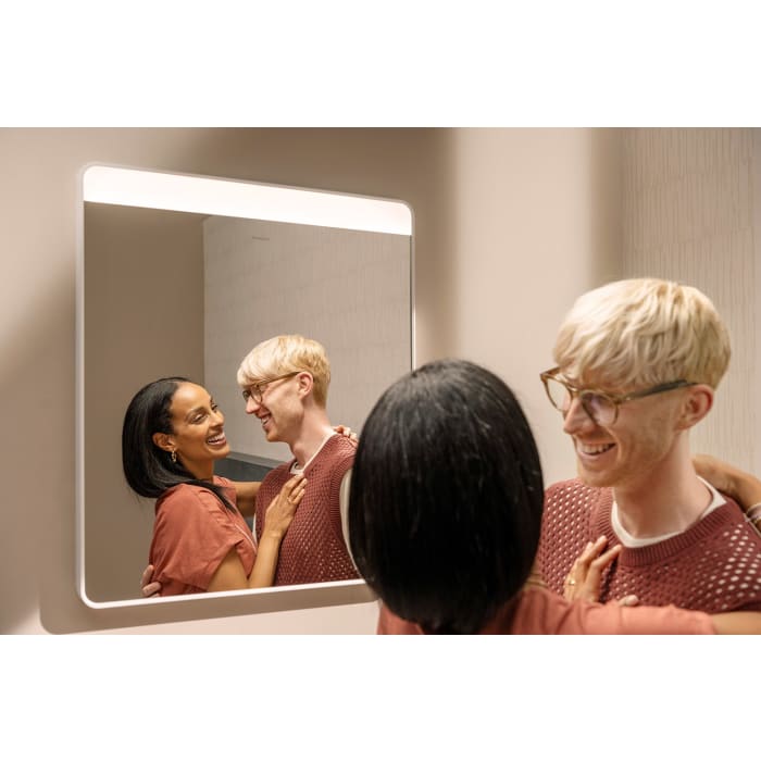 hansgrohe Xarita Lite Q Spiegel mit horizontaler LED-Beleuchtung 600/30 IR-Sensor