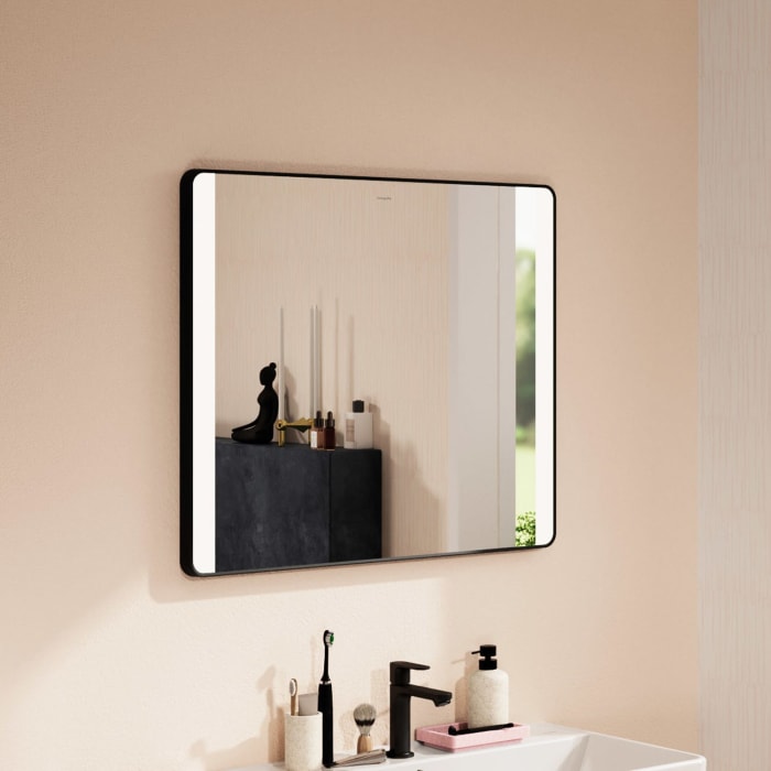 hansgrohe Xarita Lite Q Spiegel mit seitlicher LED-Beleuchtung 800/30 IR-Sensor