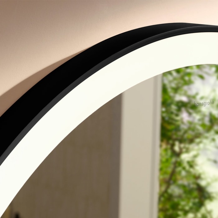 hansgrohe Xarita Lite S Spiegel mit runder LED-Beleuchtung 700/30 für Wandschalter