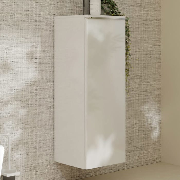 hansgrohe Xelu Q Halbhochschrank 40 x 106,5 cm, 1 Tür mit Anschlag rechts, Griff chrom