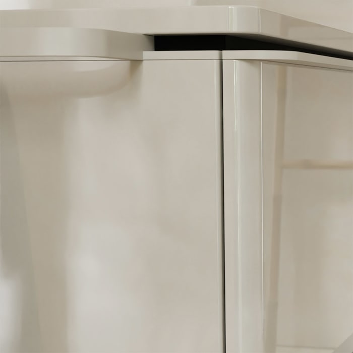 hansgrohe Xelu Q Waschtischunterschrank für Konsole 98 x 48,5 cm, 1 Schubkasten, Griff mattweiß