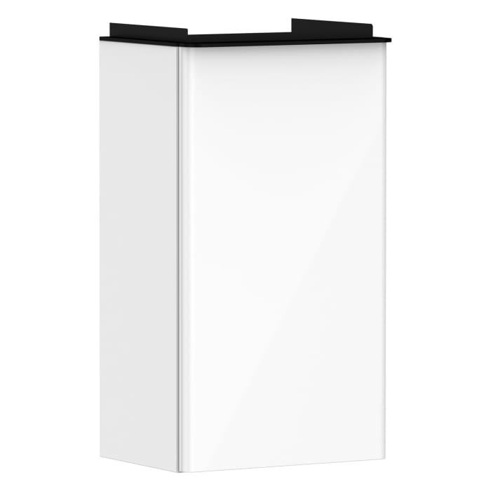 hansgrohe Xelu Q Waschtischunterschrank 34 x 60,5 cm, 1 Tür mit Anschlag links, Griff mattschwarz